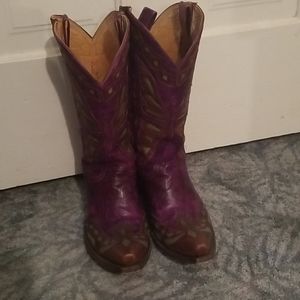 Old Gringo Purple Cowboy Boots